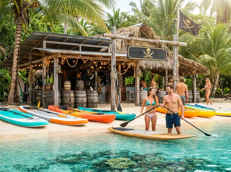 Kayaks & paddle boards